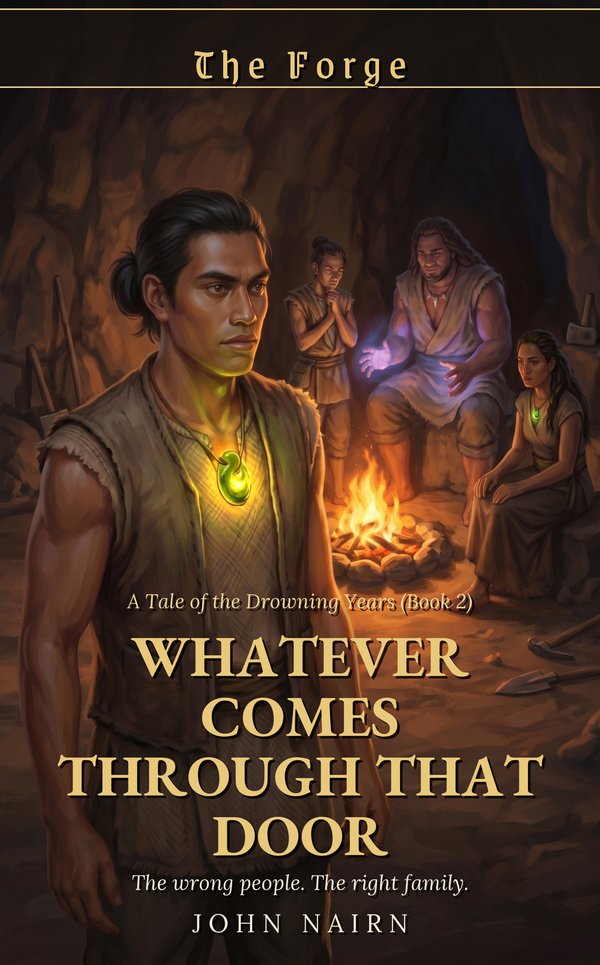 Cover of Book 2: Whatever Comes Through That Door